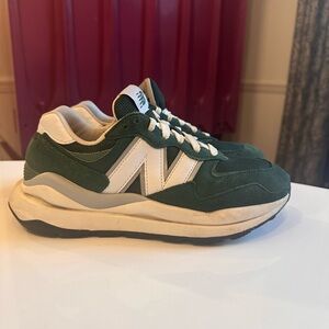 New Balance 57/40 Green and White Women's Sneakers